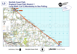 Norfolk Coast Path England Coast Path Stretch 1 Long Walk 3 (of 3