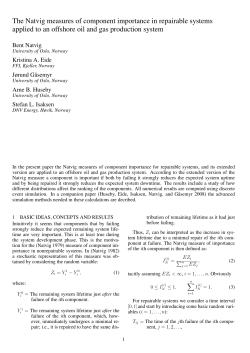 The Natvig measures of component importance in repairable