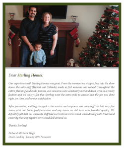 Read more - Sterling Homes
