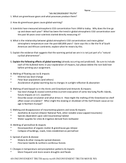 AN INCONVENIENT TRUTH