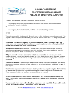 Class A uninhabitable - Preston City Council