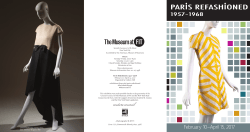 Exhibition Brochure - Fashion Institute of Technology