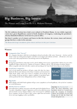 US Midterm Elections 2014