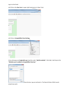 Gear Icon in upper right hand corner to