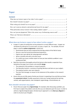 Content - Arteveldehogeschool