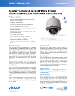 Spectra&reg; Enhanced Series IP Dome System - Pro