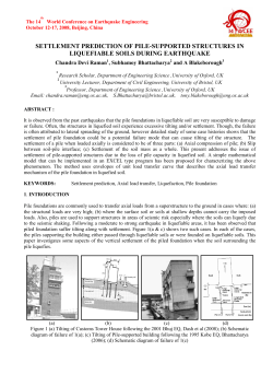 settlement prediction of pile-supported structures in liquefiable soils
