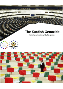 The Kurdish Genocide - European Parliament
