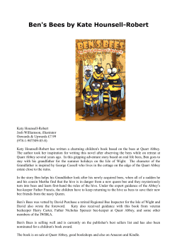 Ben`s Bees by Kate Hounsell-Robert