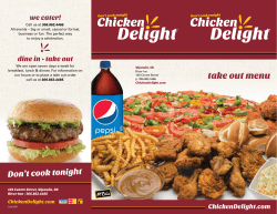 Browse the Menu PDF