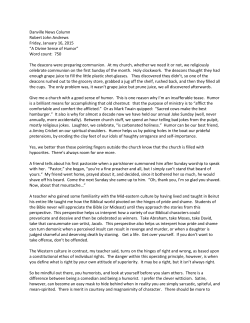 A Divine Sense of Humor