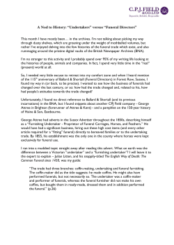 Undertaker vs Funeral Director