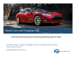 Electric vehicles in BC