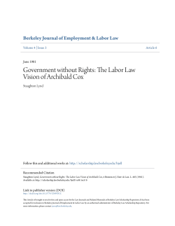 Government without Rights - Berkeley Law Scholarship Repository