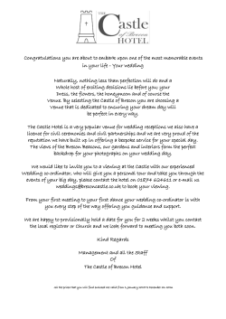 Congratulations you are about to embark upon one of the most