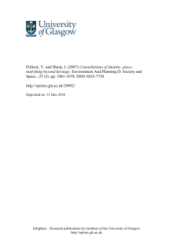 Text - Enlighten: Publications