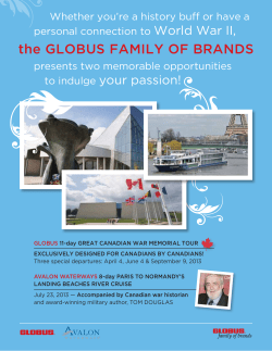 the Globus faMily of brands