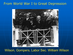 Lec 3 Wars and Depression