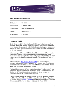 summary (106KB pdf) - Scottish Parliament