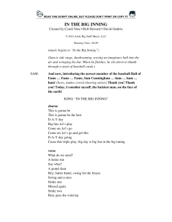 IN THE BIG INNING - Little Big Stuff