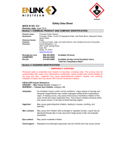 Produced Water - EnLink Midstream