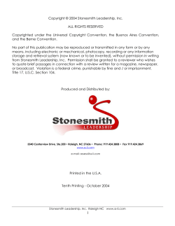 Personality "Plus" Employment Testing System TM