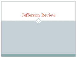 Jefferson Review