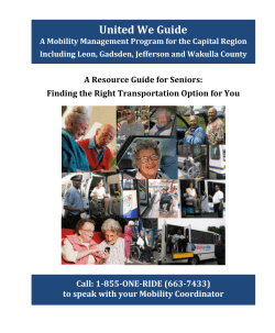 United We Guide - Safe and Mobile Seniors