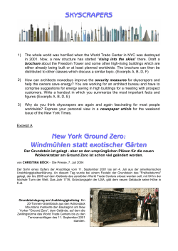 Case Study Skyscrapers