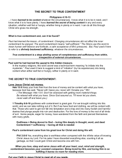 Sermon Notes