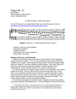 permutation fugues