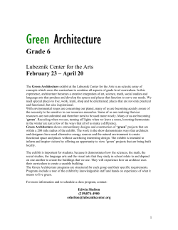 Green Architecture - Lubeznik Center for the Arts