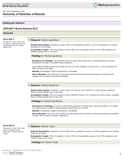 TaskStream LLC - Coastal Bend College