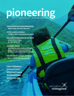 Issue 19 - Education Reimagined