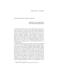 Humbert`s Arctic Adventures - Monica MANOLESCU