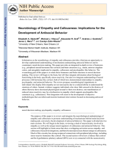 NIH Public Access - Understanding and Overcoming Hate