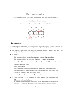 handout - Georg-August-Universit&auml;t G&ouml;ttingen