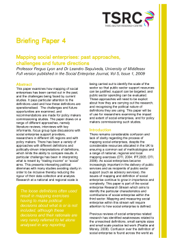 Briefing Paper 4 - United Nations Information Centres