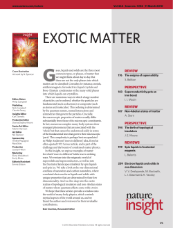 exotic matter