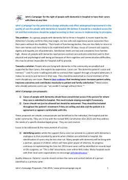 our principles - John`s Campaign