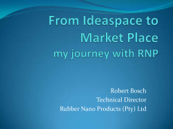From Idea Space to Market Place my arduous journey with RNP