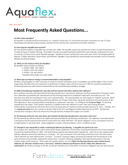 Most Frequently Asked Questions