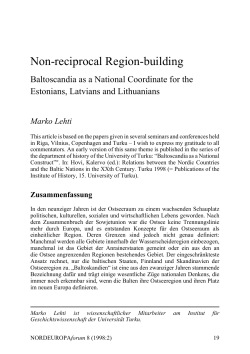 Non-reciprocal Region