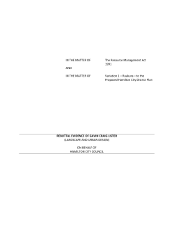 Gavin Lister - Hamilton City Council