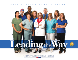 Leading the Way - The University of Kansas Hospital