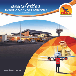 newsletter - Namibia Airports Company