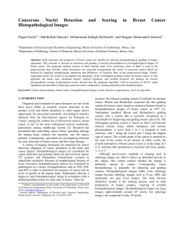 Cancerous Nuclei Detection and Scoring in