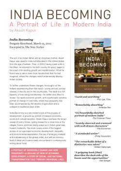 India Becoming