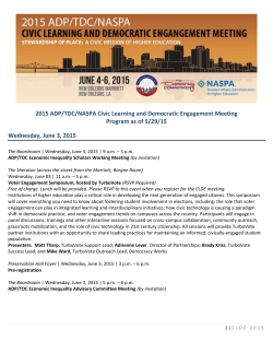 2015 ADP/TDC/NASPA Civic Learning and Democratic