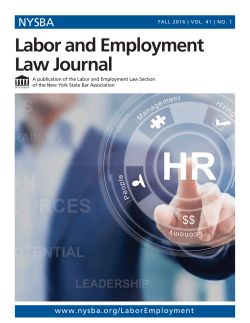New Challenges for Equal Pay Analysis